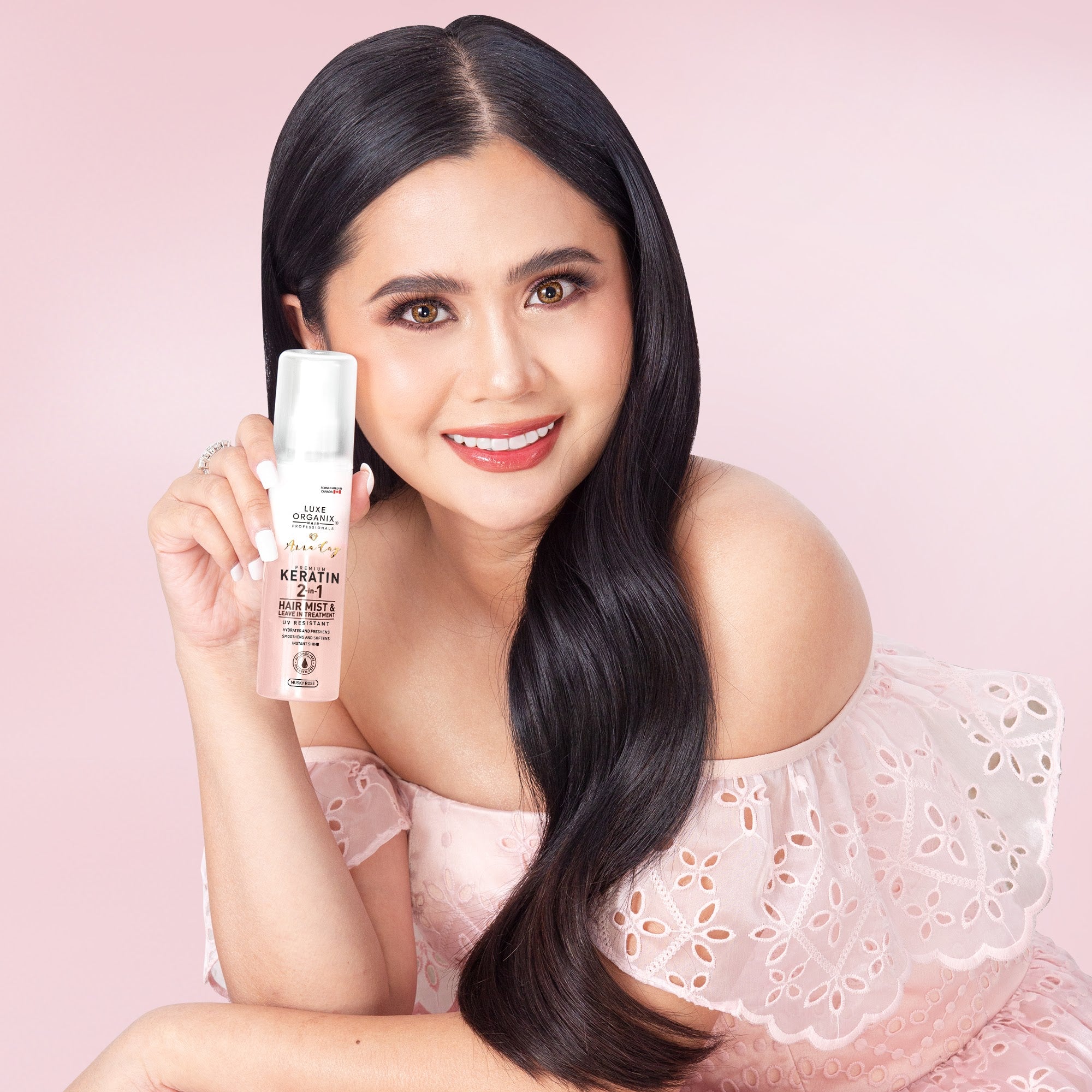 The Luxe Organix x Anna Cay Hair Mists are almost here