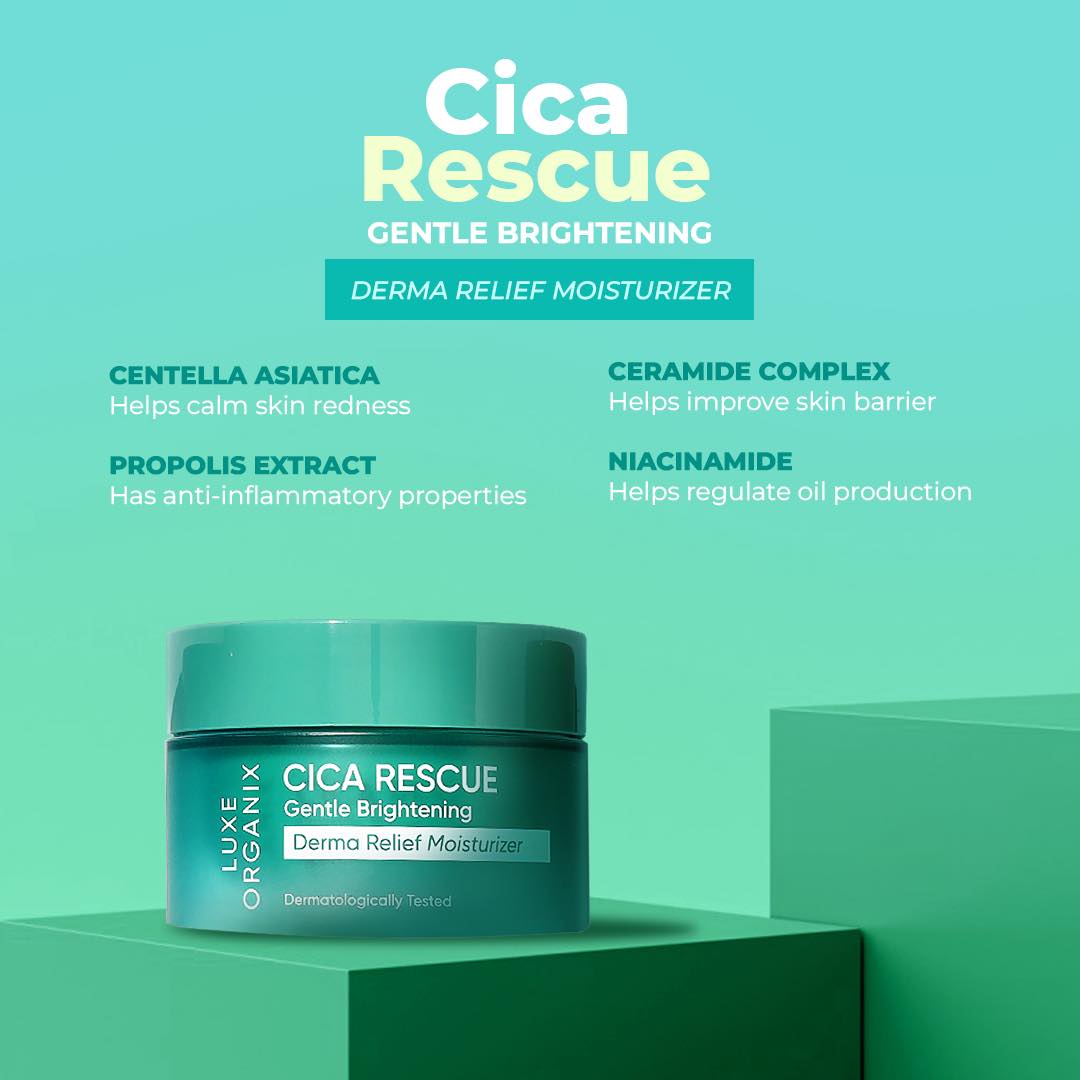 Cica Rescue Gentle Brightening Moisturizer 50g