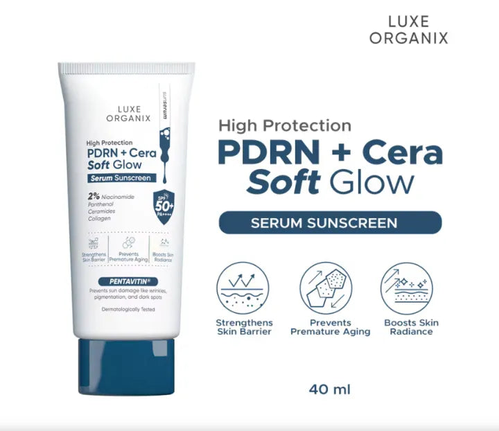 High Protection Aqua PDRN Soft Glow Serum Sunscreen SPF50 40g