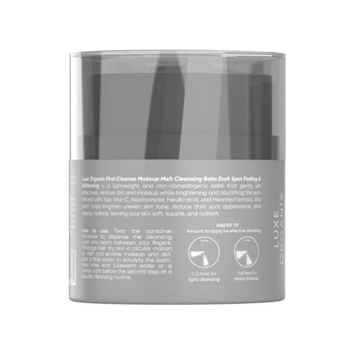 First Cleanse Makeup Melt Balm for Dark Spot Fading & Whitening 45g
