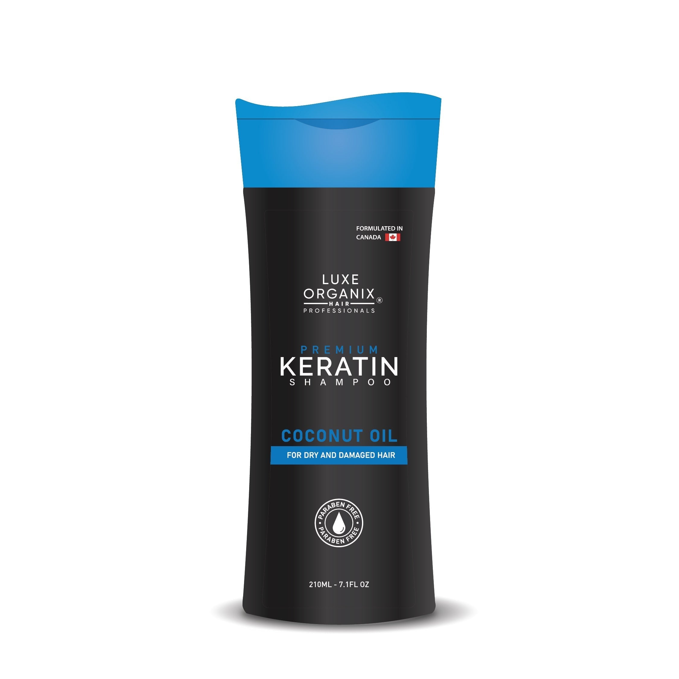 Premium Keratin Shampoo 210ml (Virgin Coconut Oil)