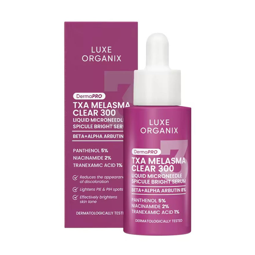 TXA Melasma Clear 300 Microneedle Spicule Bright Serum 30ml
