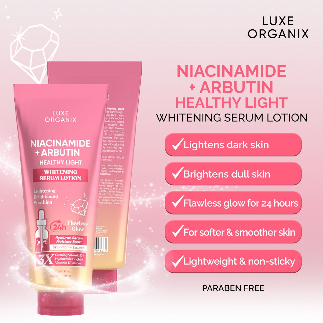 Niacinamide + Alpha Arbutin Whitening Serum Lotion 350ml