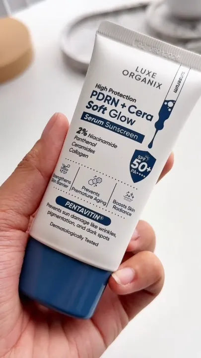 High Protection Aqua PDRN Soft Glow Serum Sunscreen SPF50 40g