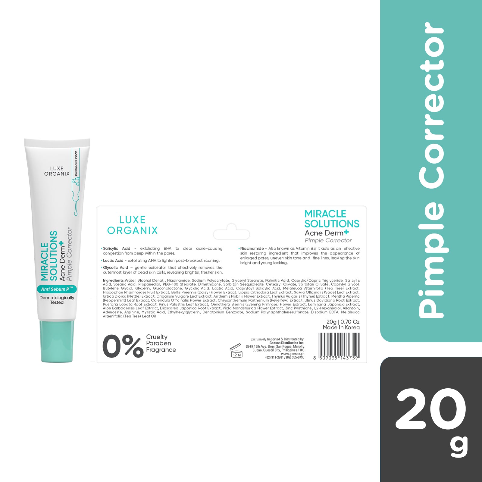 Miracle Solutions Pimple Corrector 10ml