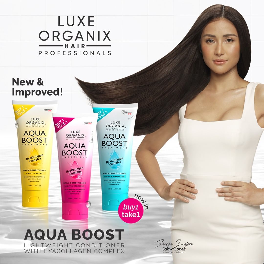 Aqua Boost Professional Treatment 180ml (Buy 1 Take 1) - Light & Straight