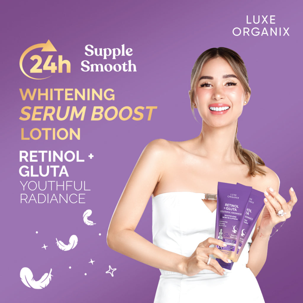 Retinol + Gluta Whitening Serum Lotion 350ml