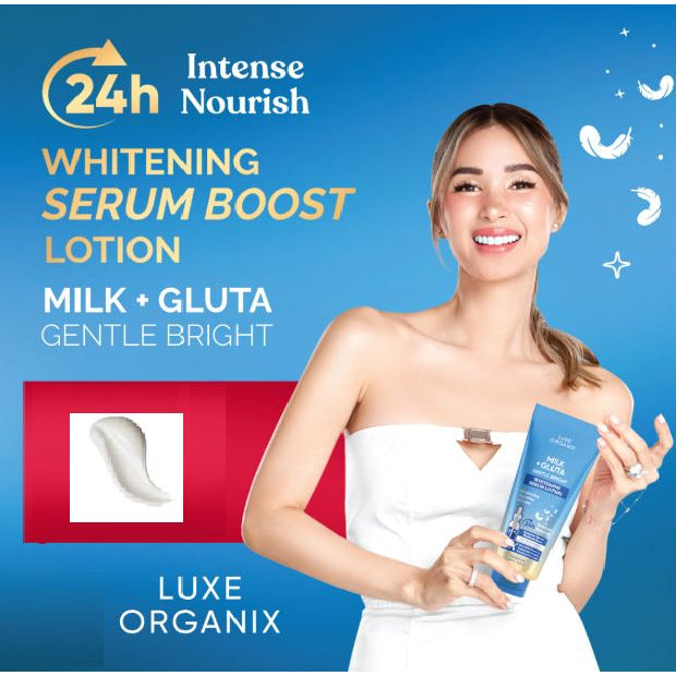 Milk + Gluta Whitening Serum Lotion 350ml