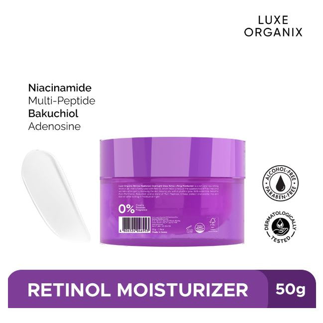 Retinol + Bakuchiol Overnight Radiant Glow Botox Lifting Moisturizer 50g