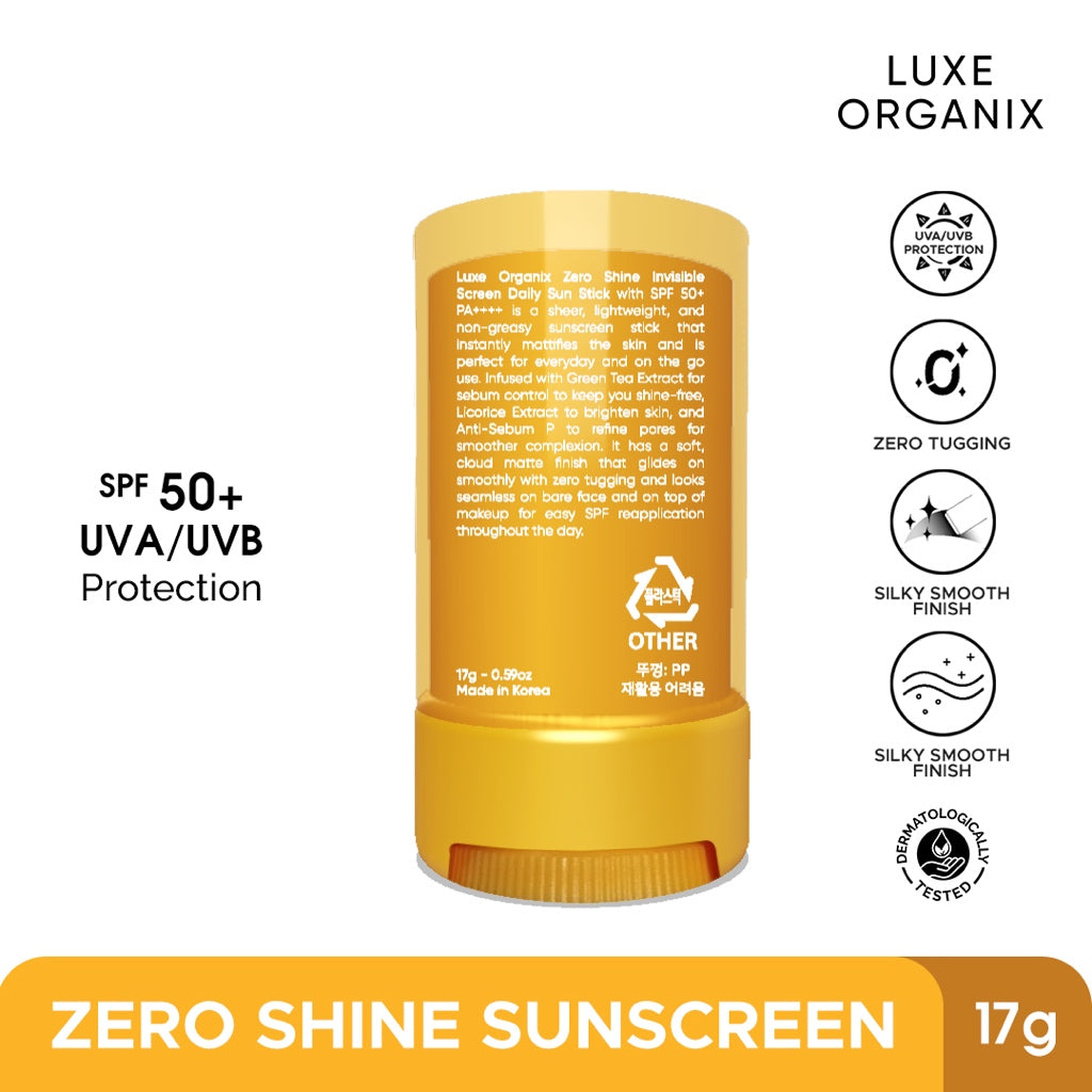 Zero Shine Invisible Screen Daily Sun Stick 17g