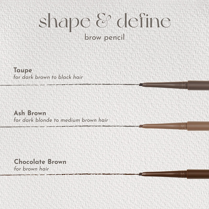 Absidy Shape & Define Eyebrow Pencil in Ash Brown