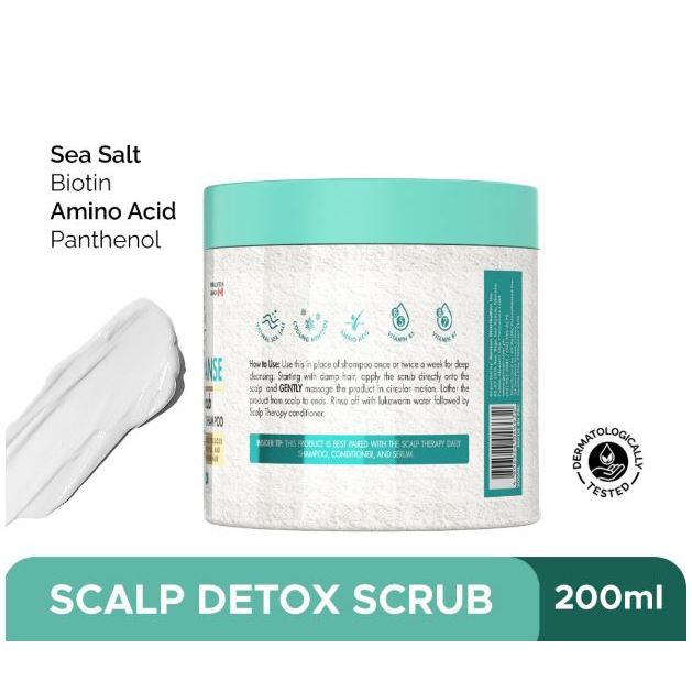 Scalp Cleanse Hair Detox Scrub Clarifying Treatment Shampoo 220g