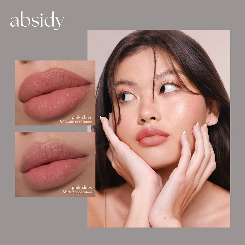 Absidy Cashmere Kiss Matte Lipstick in Pink Skies