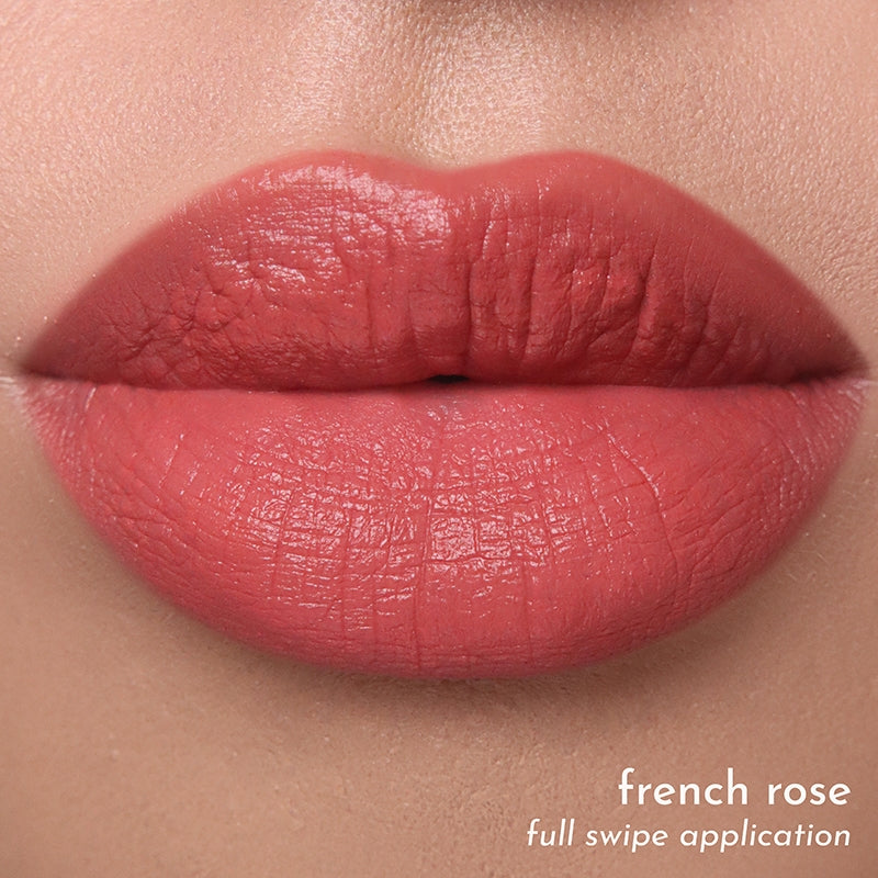 Absidy Cashmere Kiss Matte Lipstick in French Rose