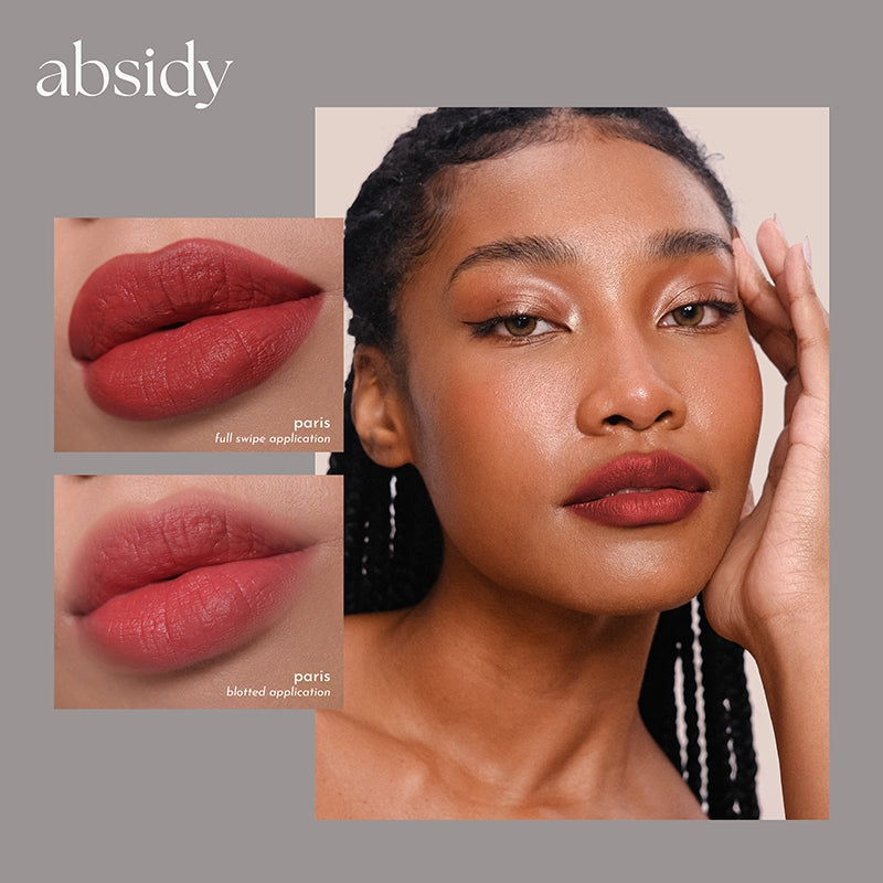 Absidy Cashmere Kiss Matte Lipstick in Paris