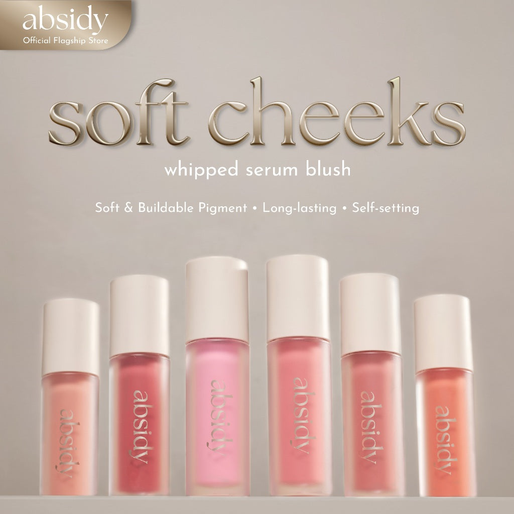 Absidy Soft Cheeks Whipped Serum Blush - Rosewood