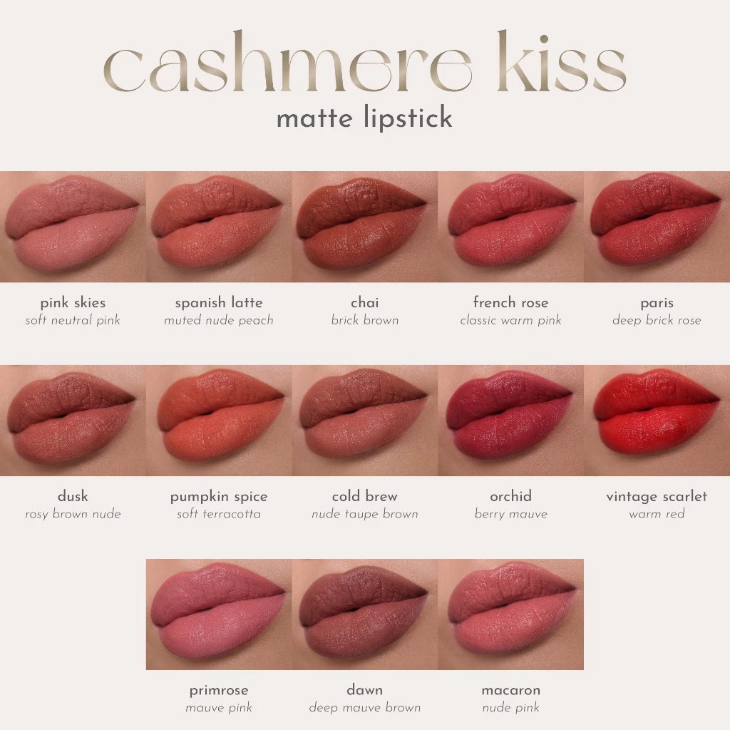 Absidy Cashmere Kiss Matte Lipstick - Primrose