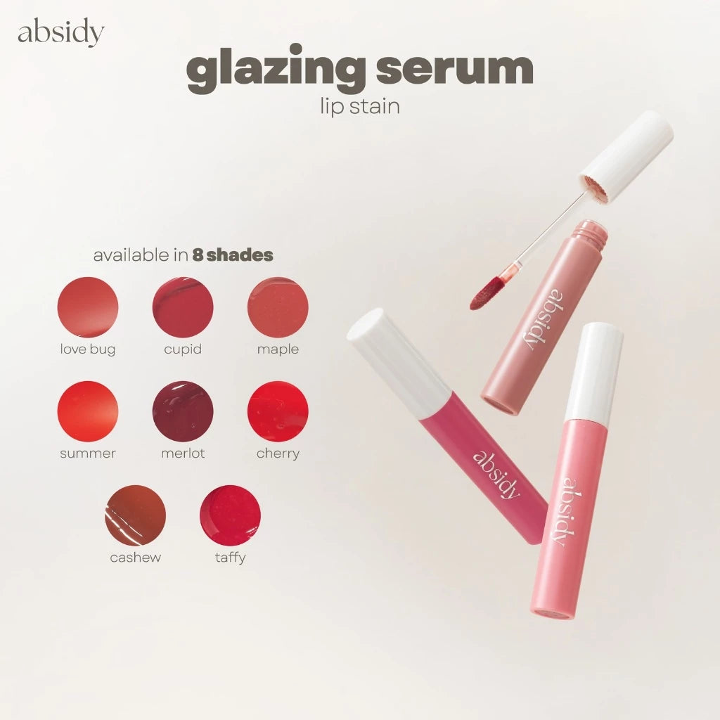 Absidy Glazing Serum Lip Stain - Cashew 4.1g