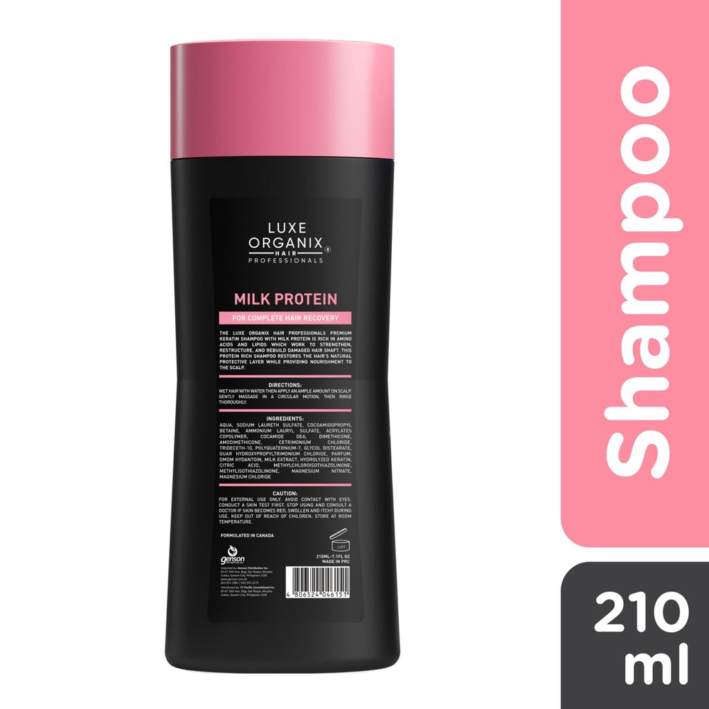 Premium Keratin Shampoo 210ml (Milk Protein)