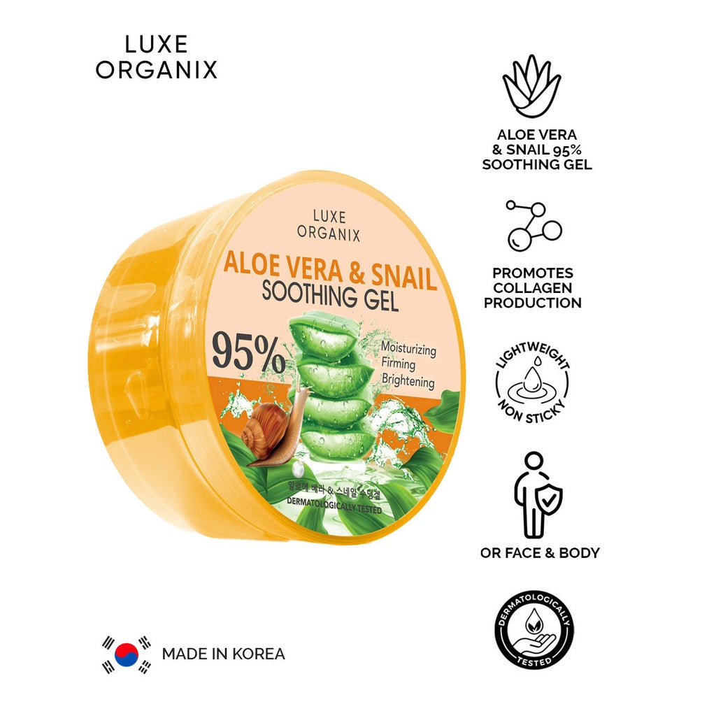 Aloe Vera & Snail Soothing Gel 300ml
