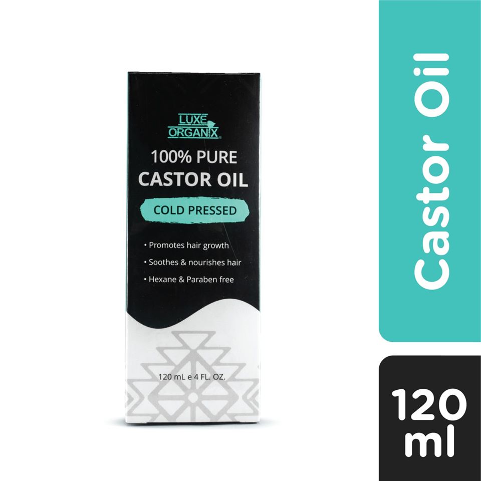 Castor Oil Drops Cold Pressed 120ml