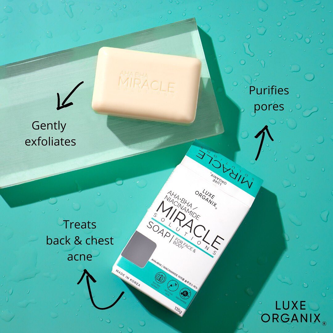 Miracle Solutions Face & Body Soap 135g