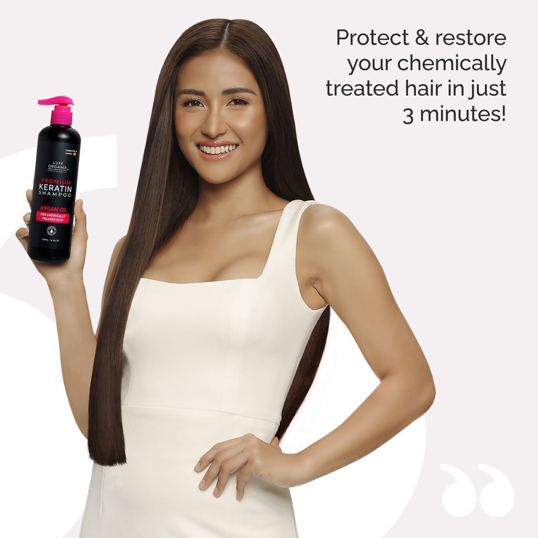 Premium Keratin Shampoo 500ml - Argan Oil