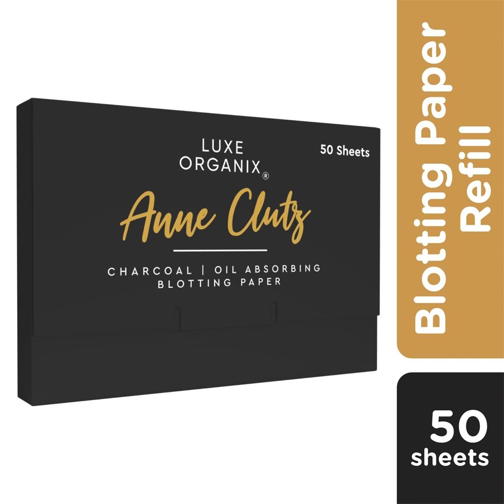 Luxe Organix x Anne Clutz Charcoal Blotting Paper Refill (50 sheets)