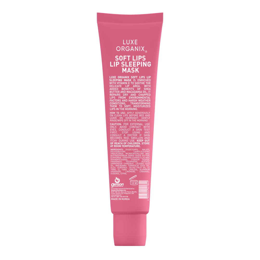 Luxe Organix Soft Lips Lip Mask 15g