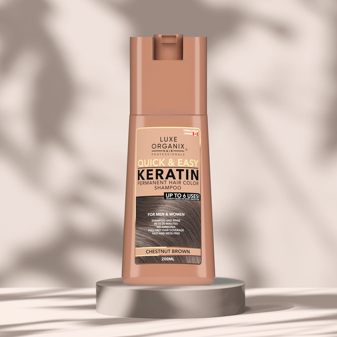 Hair Color Shampoo Chestnut Brown 200ml