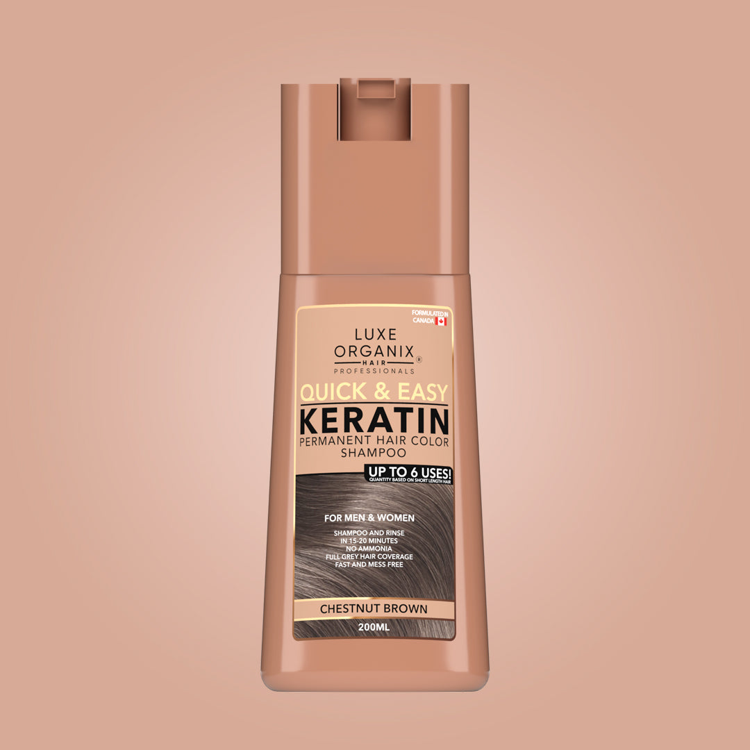 Hair Color Shampoo Chestnut Brown 200ml