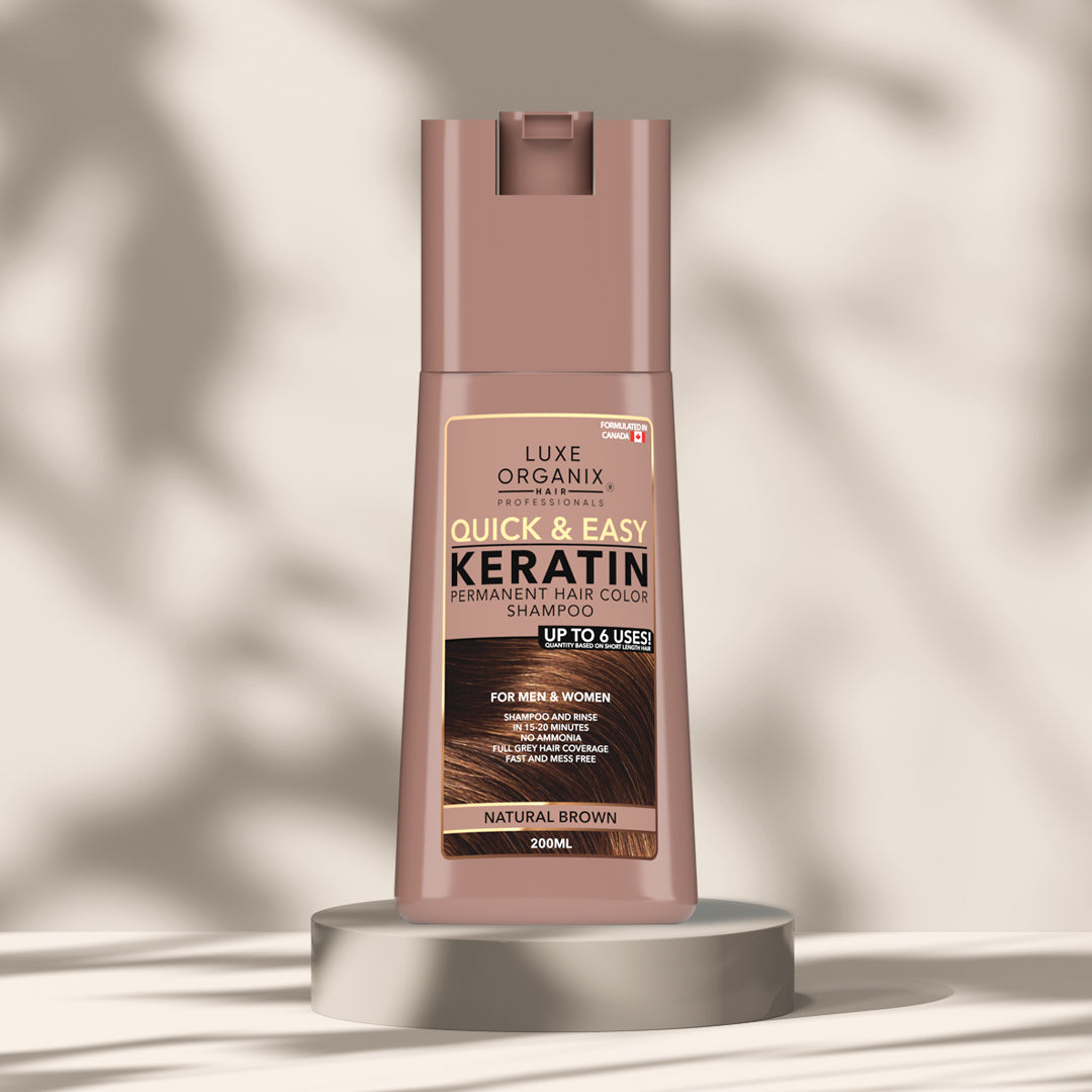 Hair Color Shampoo Natural Brown 200ml