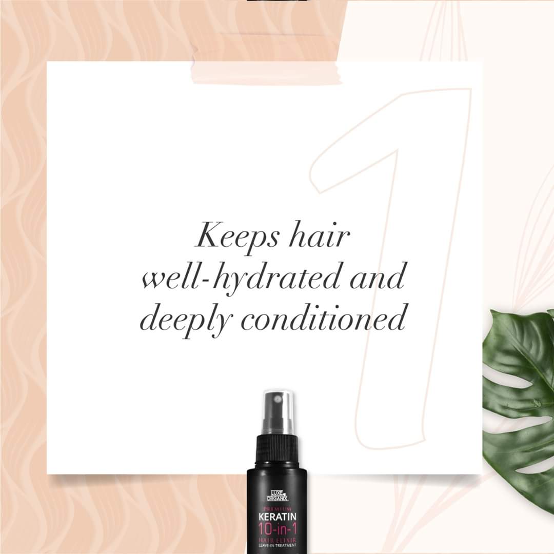 Keratin 10in1 Hair Elixir Leave-in Treatment 100ml