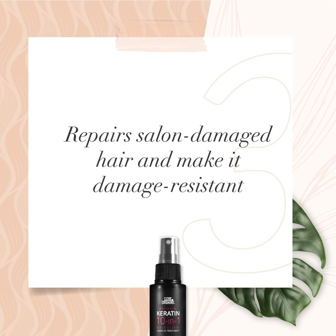 Keratin 10in1 Hair Elixir Leave-in Treatment 100ml