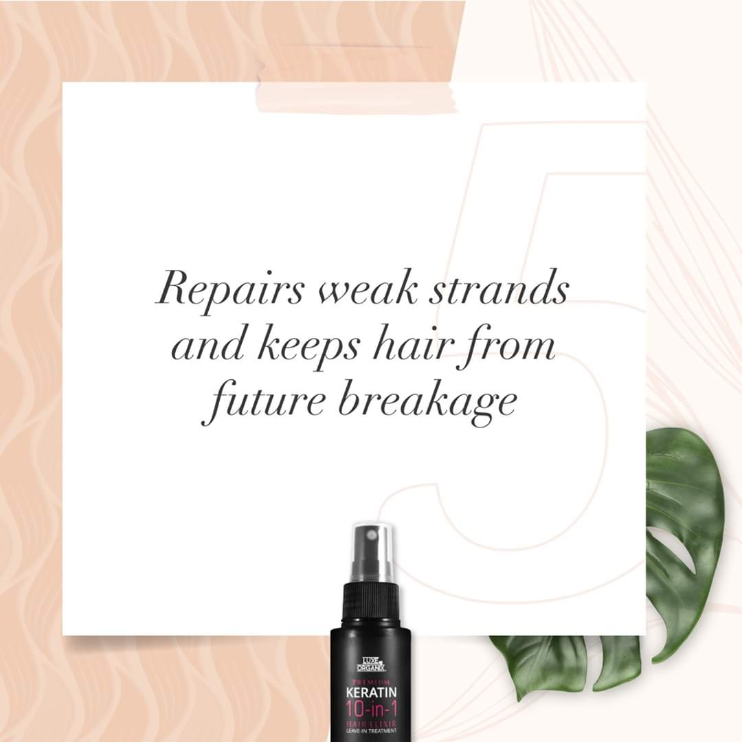 Keratin 10in1 Hair Elixir Leave-in Treatment 100ml