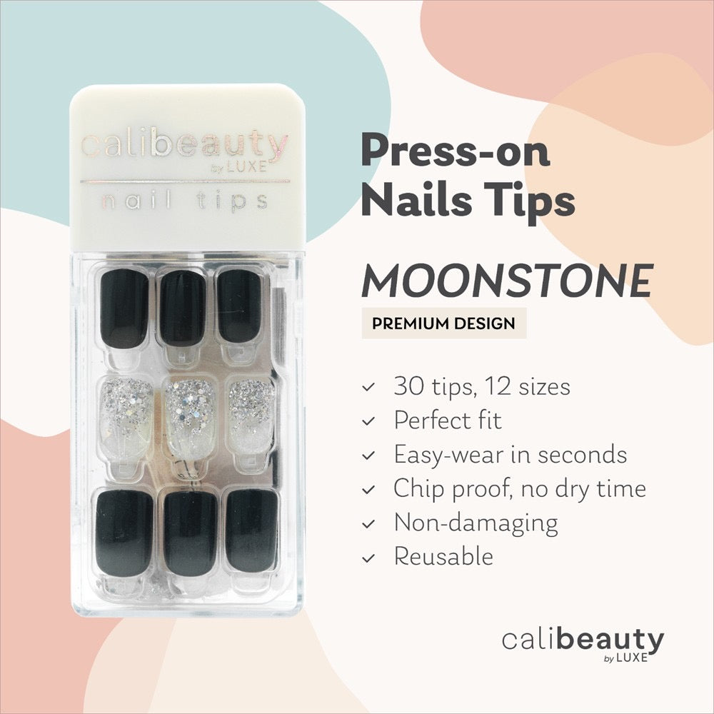 Cali Beauty Press-On Nail Tips (12 Colours)
