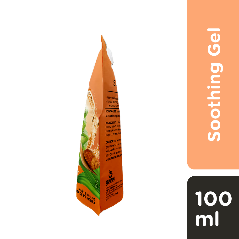 Aloe Vera & Snail Soothing Gel Sachet 100ml