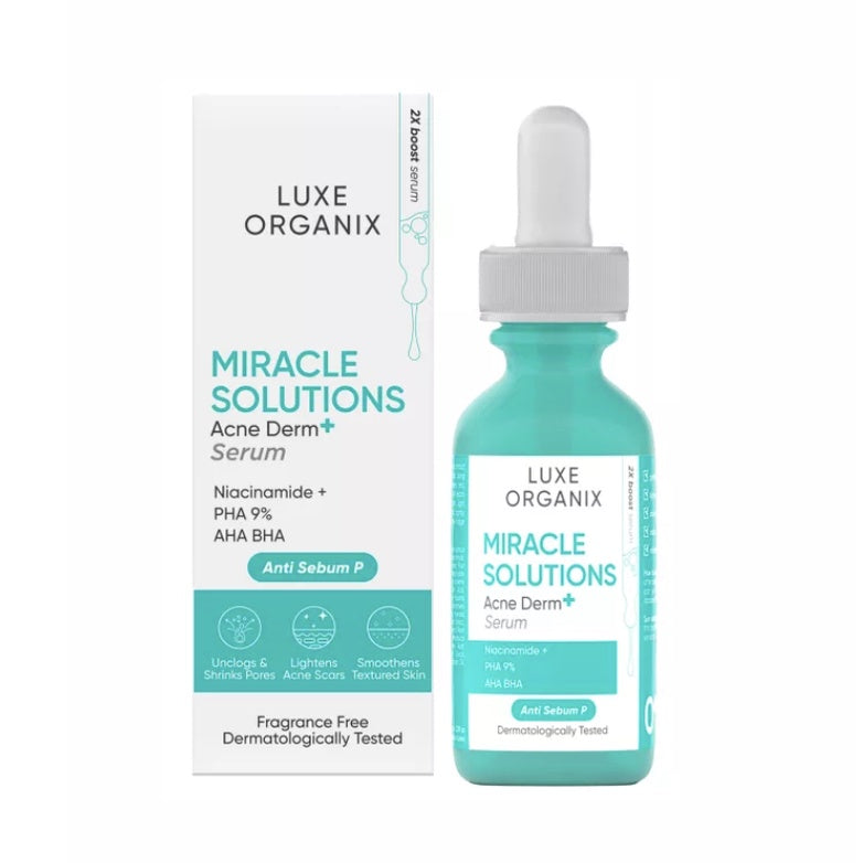 Miracle Solutions AHA BHA Acne Derm Serum 30ml