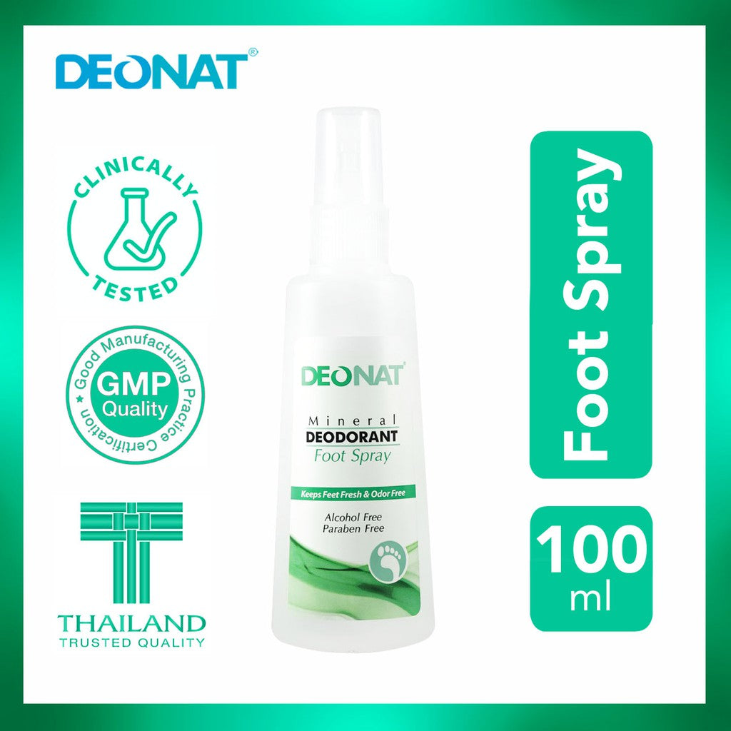 Deonat Natural Deodorant Footspray 100ml