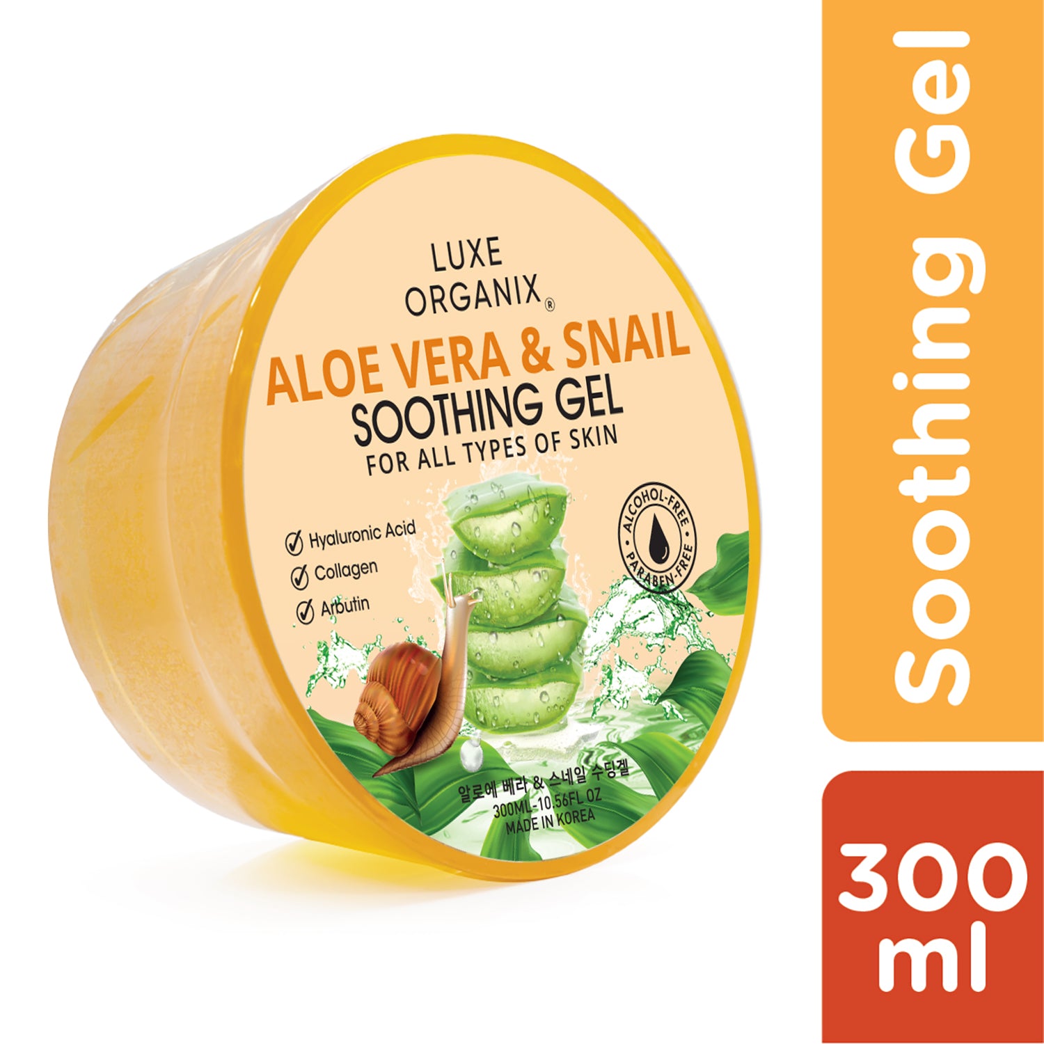 Aloe Vera & Snail Soothing Gel 300ml