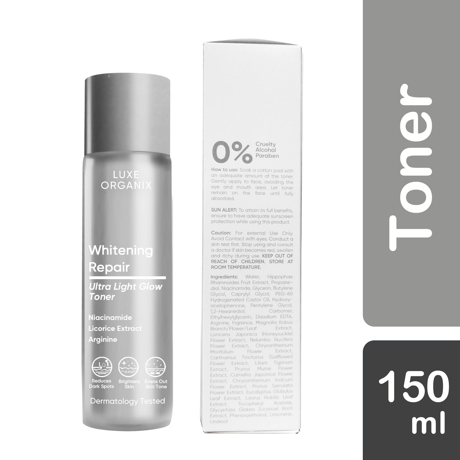 Whitening Repair Ultra Light Glow Toner 150ml
