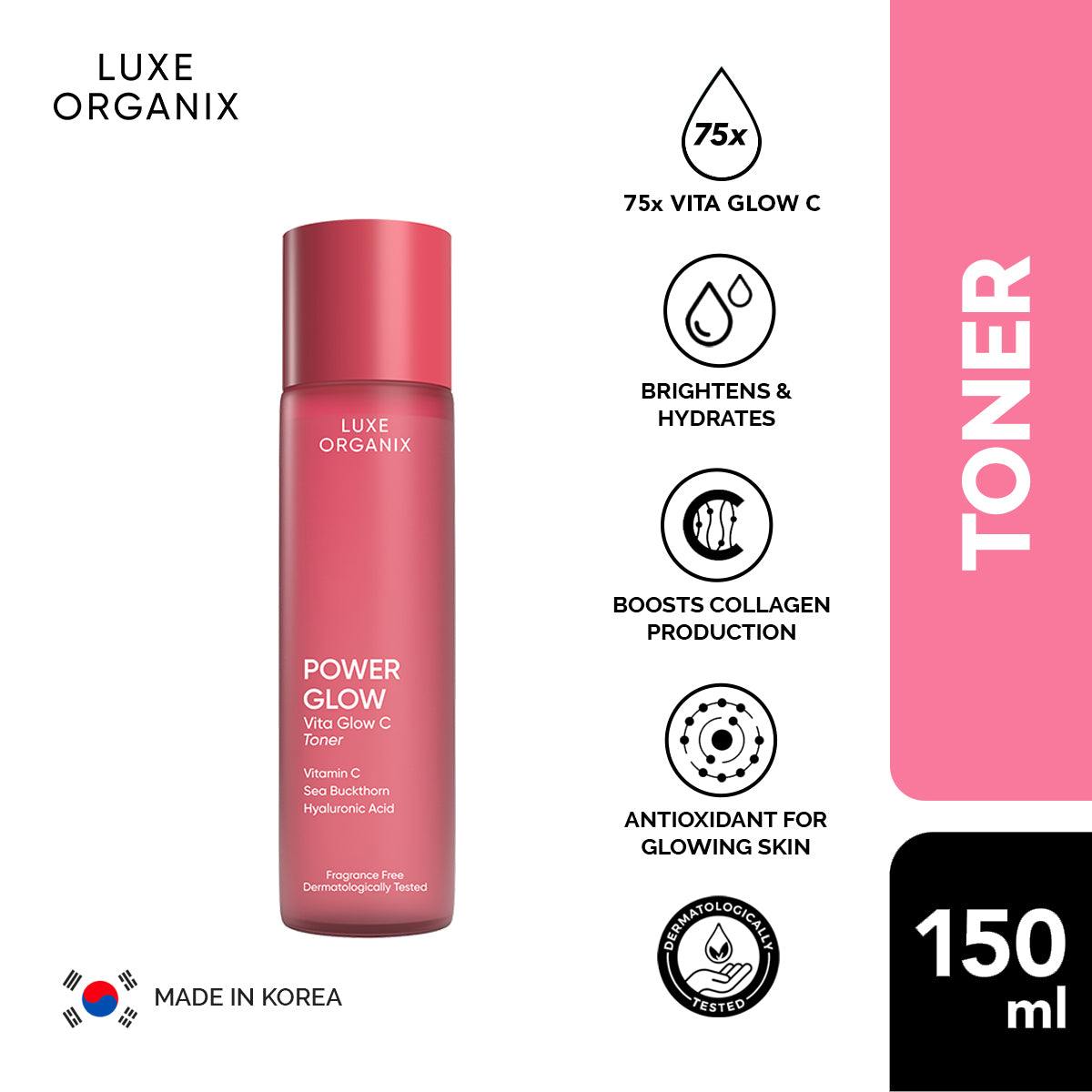 Power Glow Essence Toner 150ml