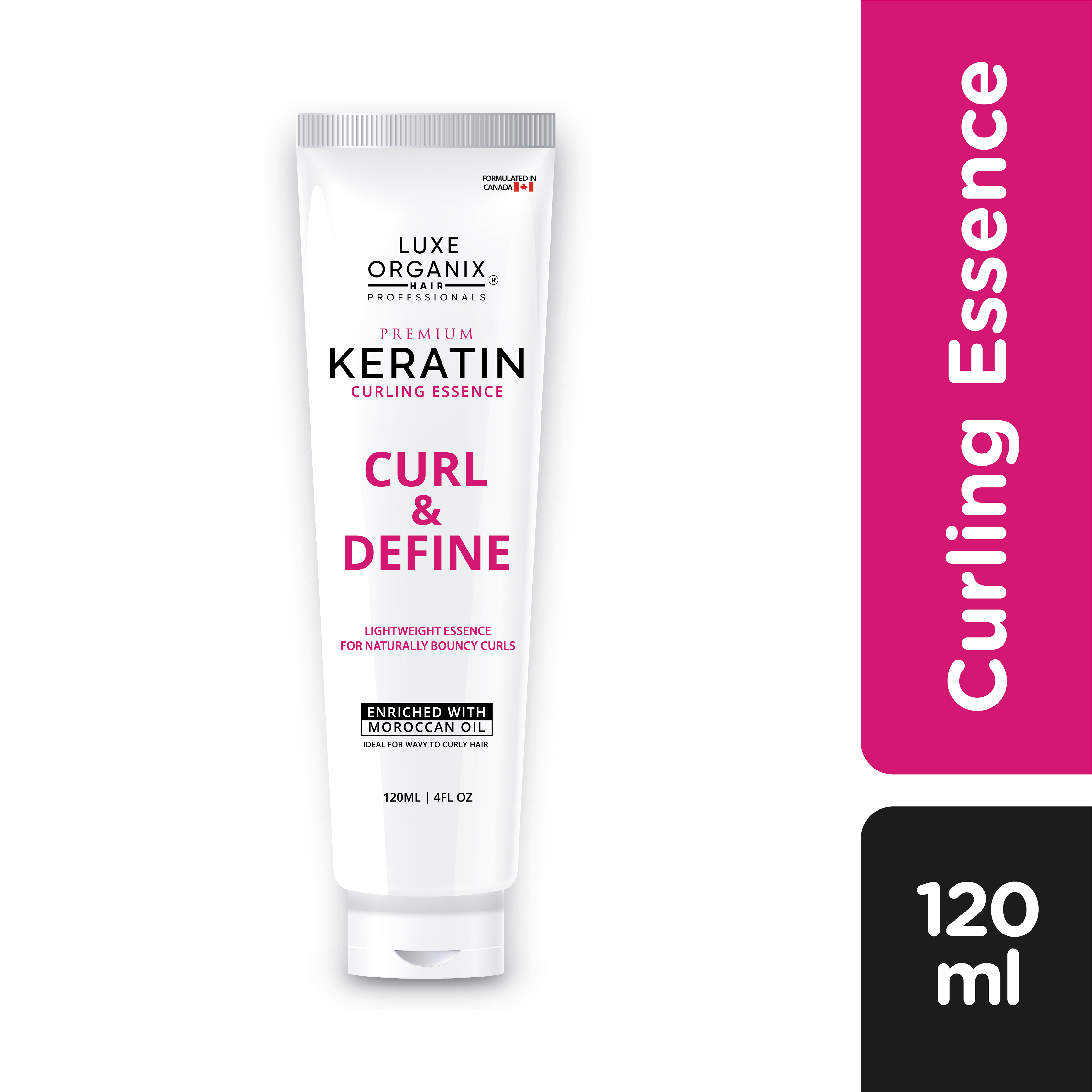 Premium Keratin Curl & Define Essence 120ml