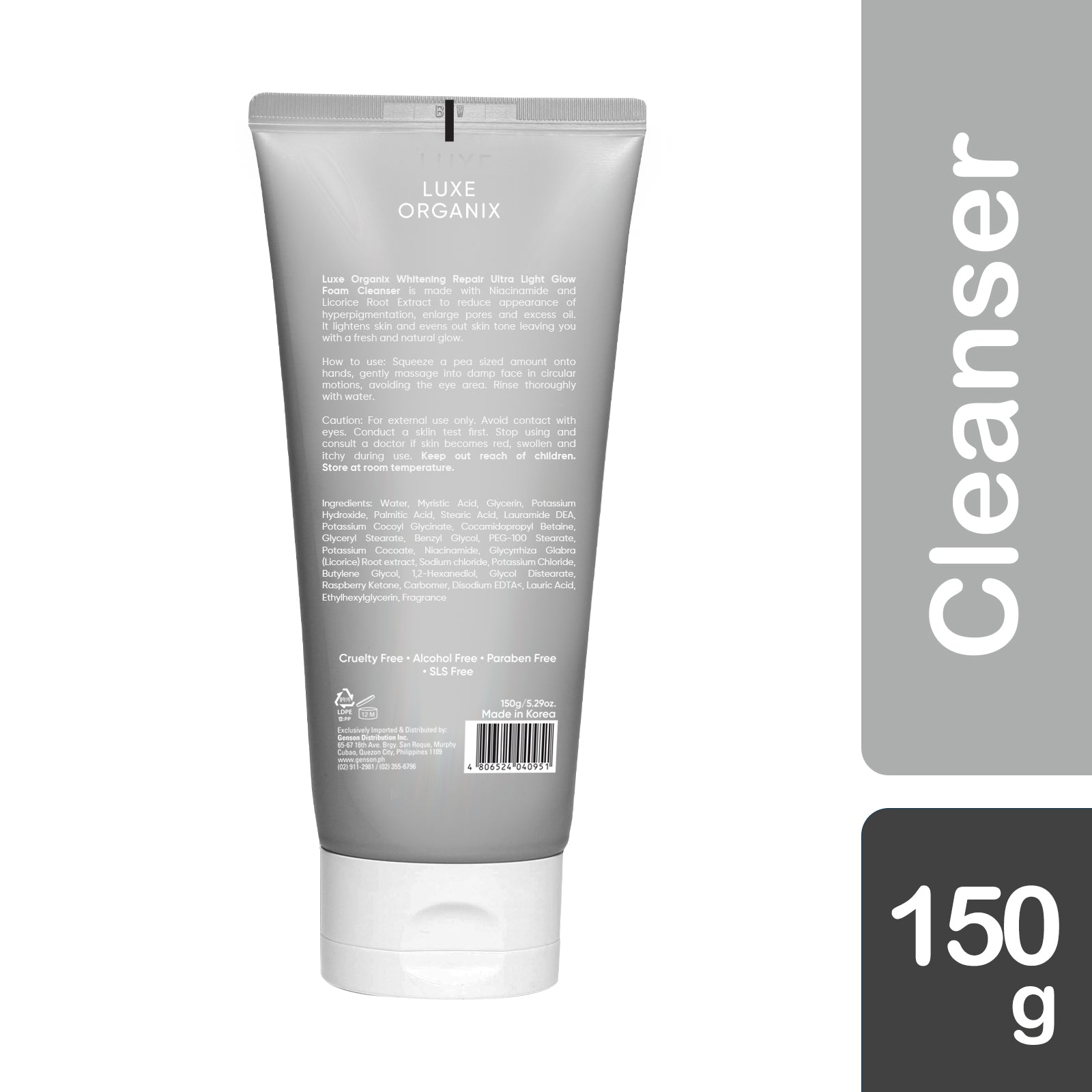 Whitening Repair Ultra Light Glow Cleanser 150ml