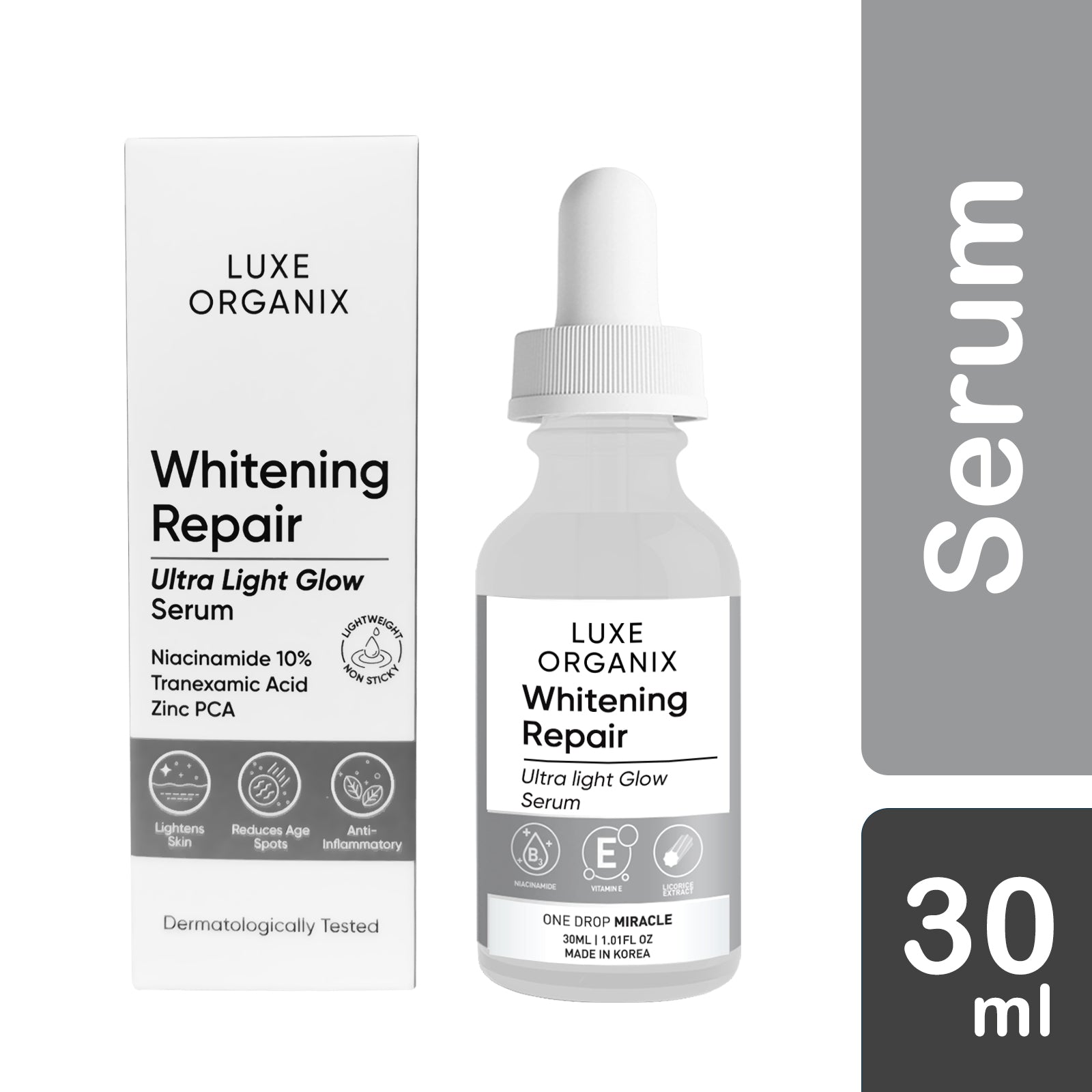 Whitening Repair Serum Ultra Light Glow 10% 30ml