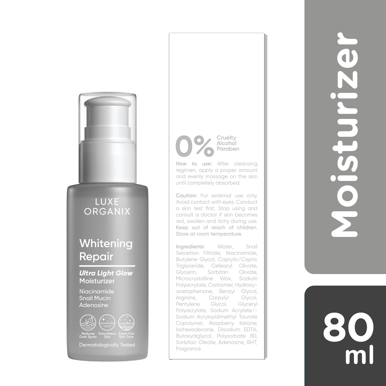 Whitening Repair Ultra Light Glow Moisturizer 80ml