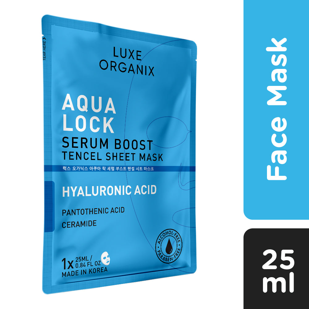 Serum Boost Tencel Sheet Mask 25ml - Aqua Lock
