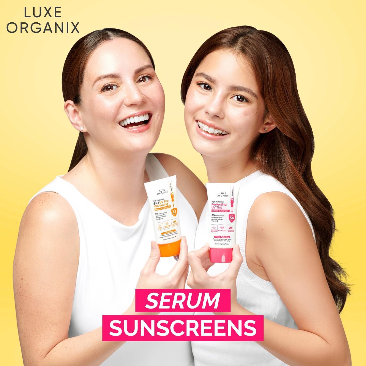 High Protection 5in1 UV Pro Whitening Serum Sunscreen SPF 47 PA+ 40mL