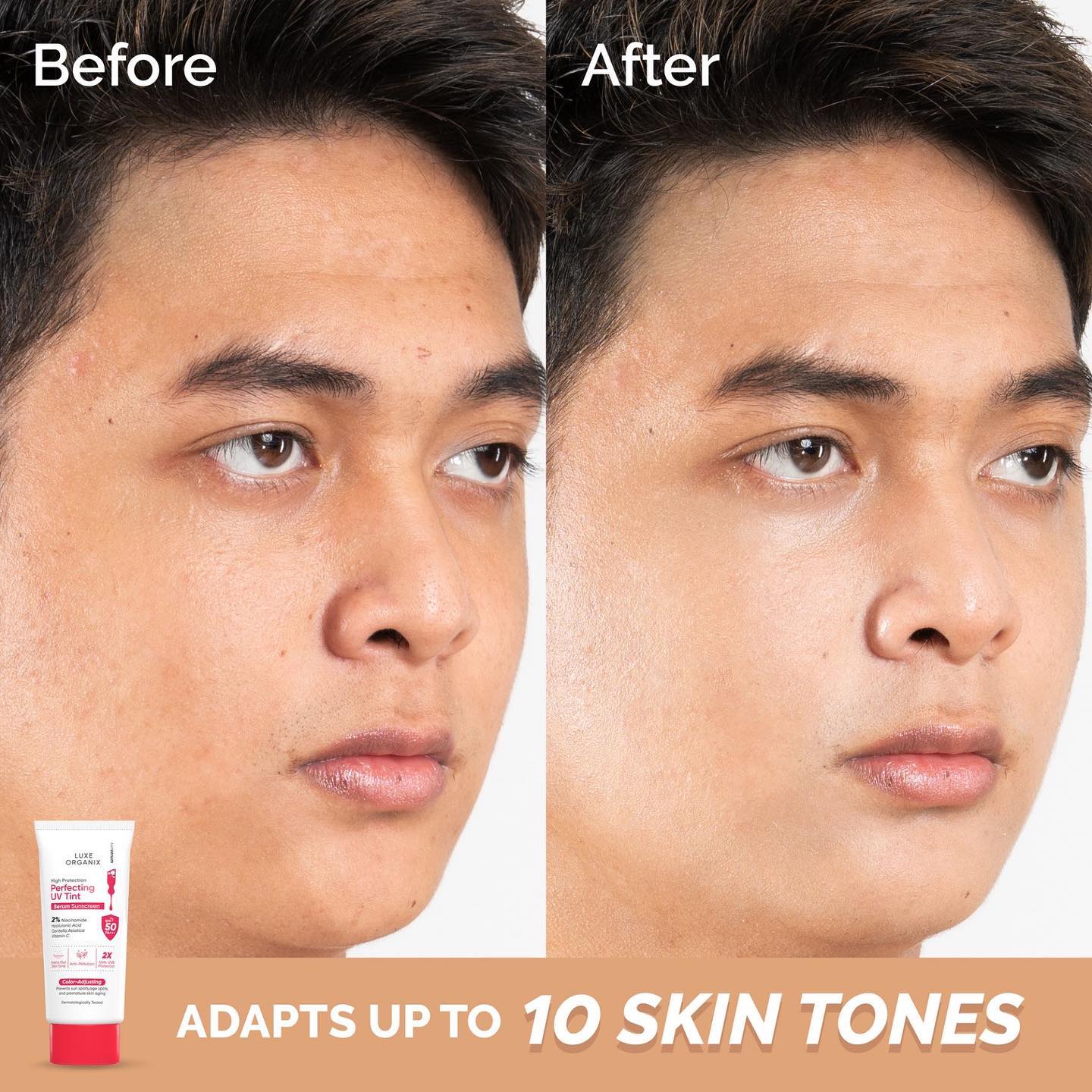 High Protection Perfecting UV Tint Serum Sunscreen SPF 50 PA + 40g