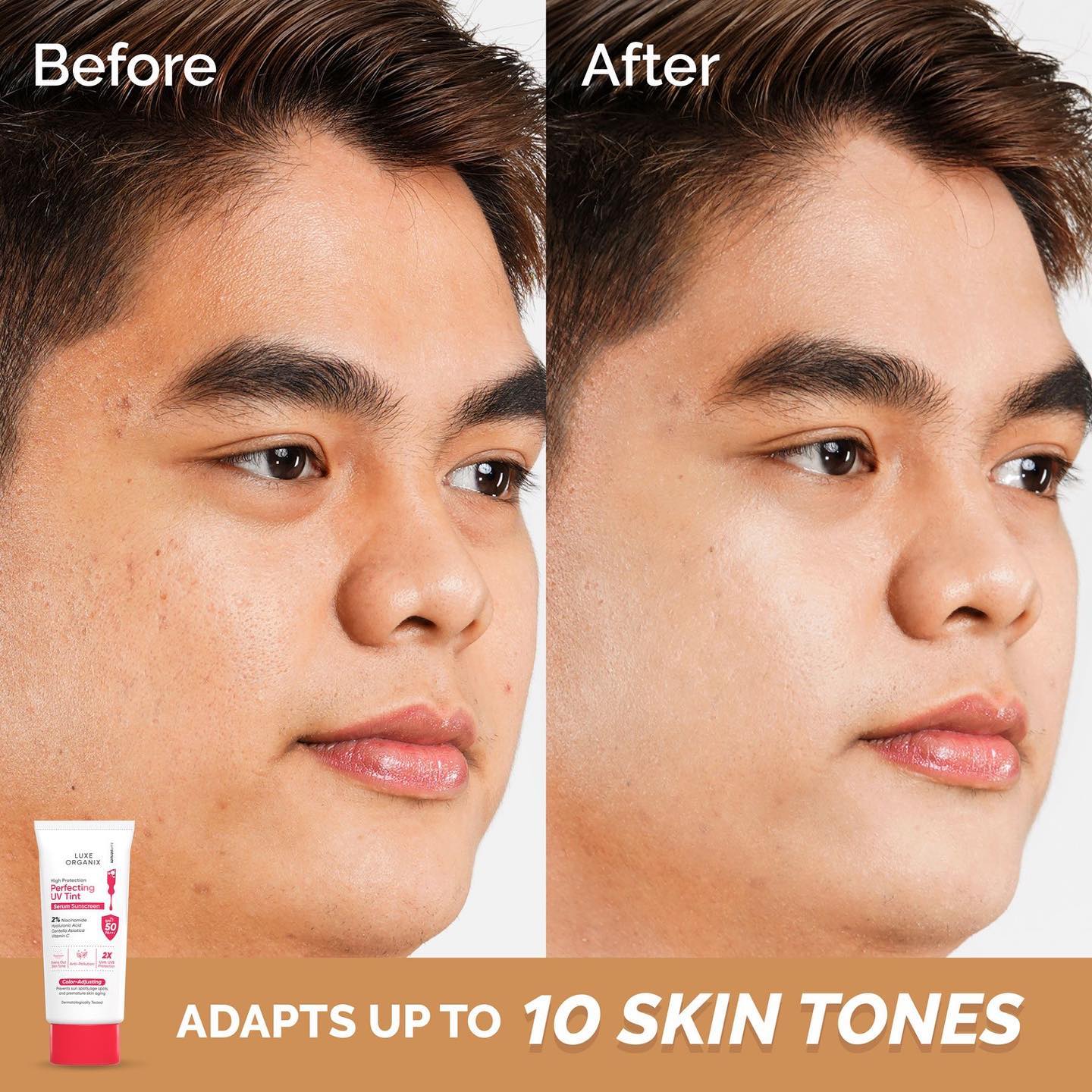 High Protection Perfecting UV Tint Serum Sunscreen SPF 50 PA + 40g